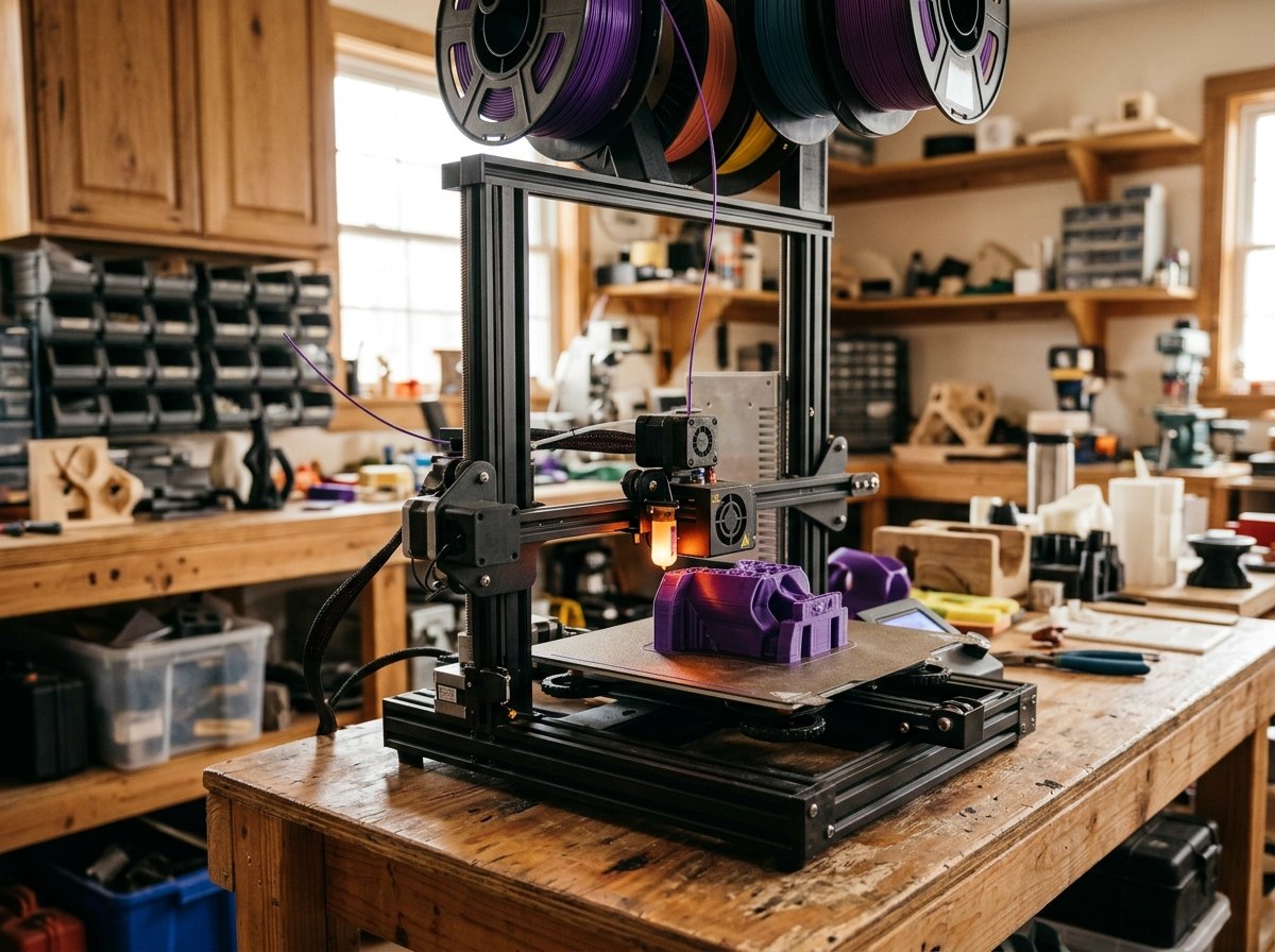 Imprimante 3D en pleine impression